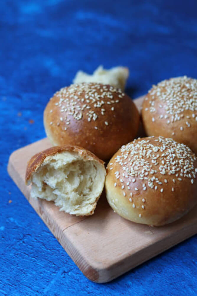 Sourdough Burger Buns Recipe