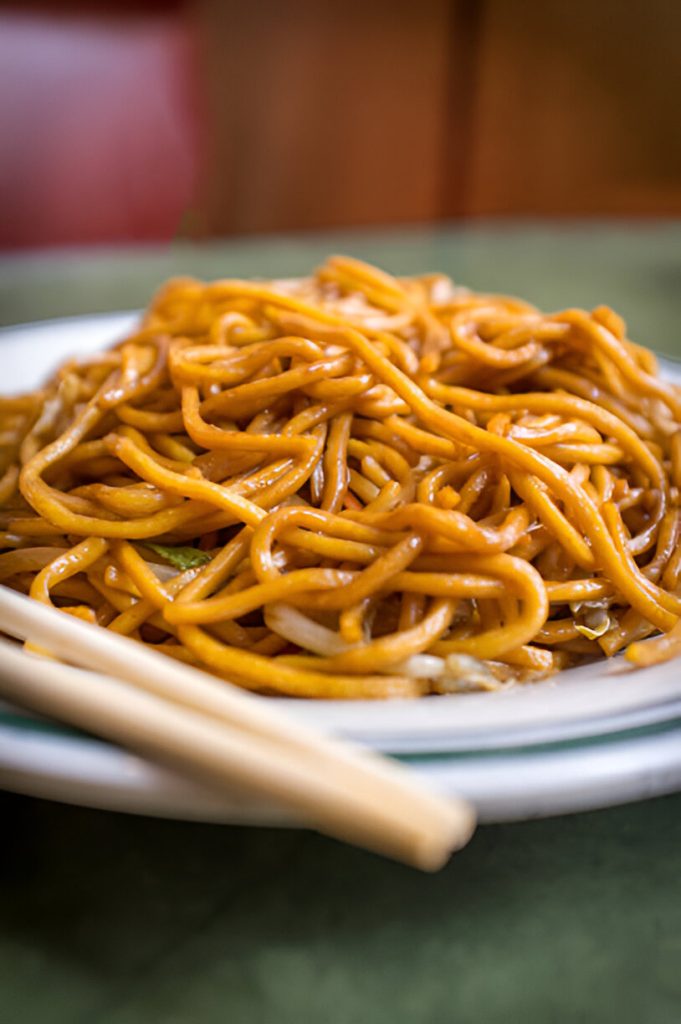 Plain Lo Mein Noodles Recipe