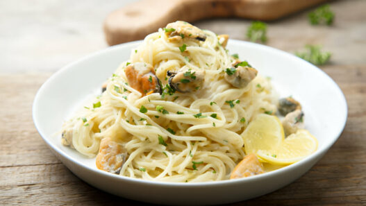 Creamy Mussel Pasta Recipe