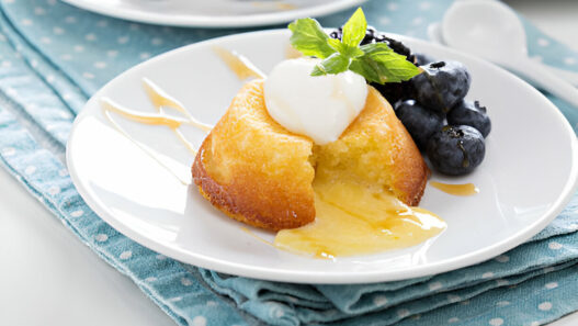Pumpkin White Chocolate Lava Cake Recipe