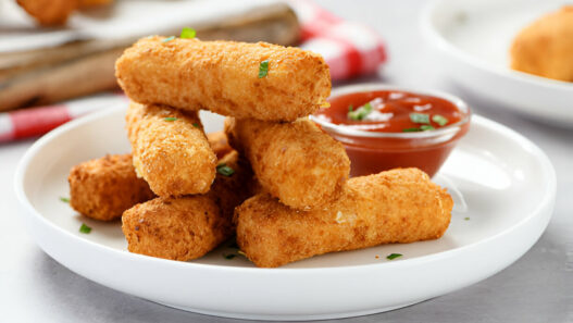 Garlic Mozzarella Sticks Recipe