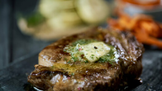 Beef Steak with Garlic Butter Recipe