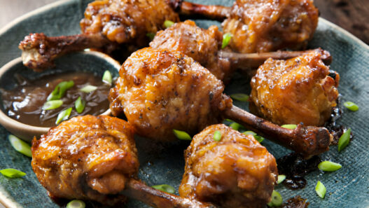 Honey Garlic Chicken Lollipops Recipe