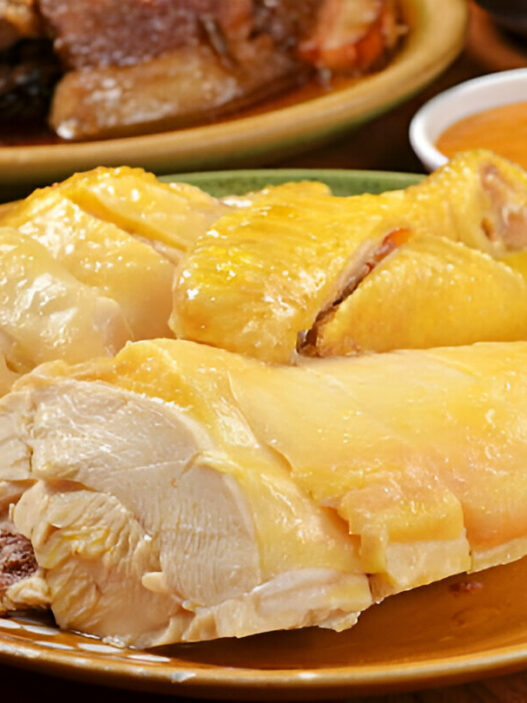 Cantonese Poached Chicken Recipe