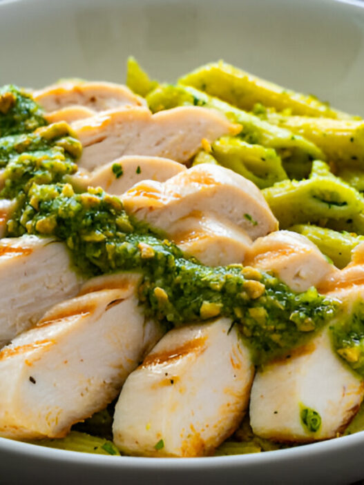 Pesto Pasta with Chicken Recipe