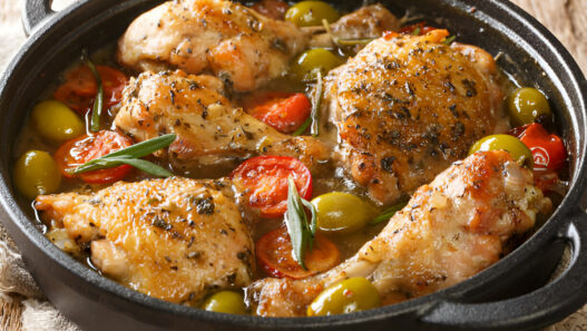 Tuscan-Style Chicken Thighs Recipe