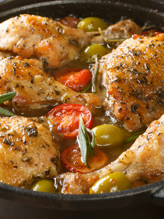 Tuscan-Style Chicken Thighs Recipe