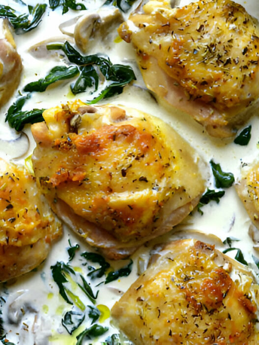 Creamy Chicken Florentine Recipe