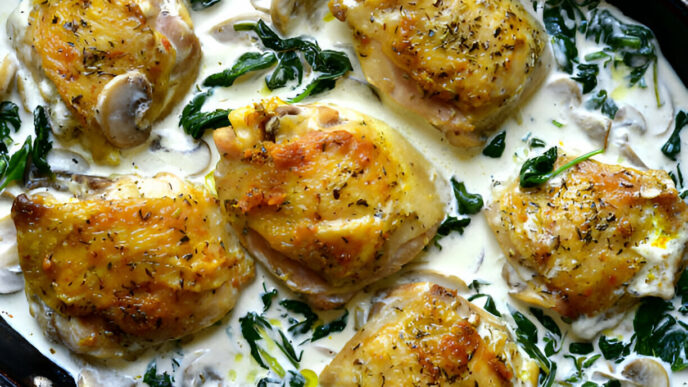 Creamy Chicken Florentine Recipe