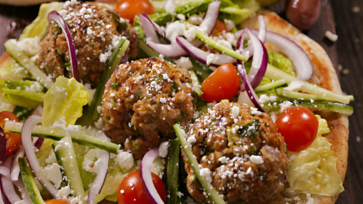 Meatball Souvlaki Recipe