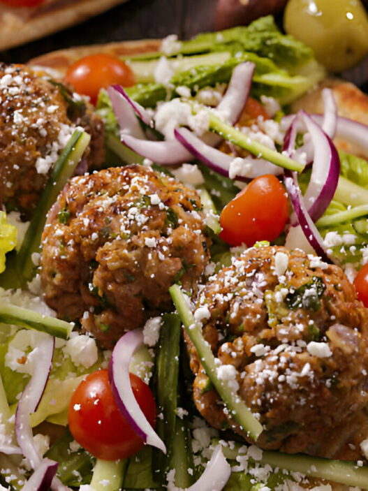 Meatball Souvlaki Recipe
