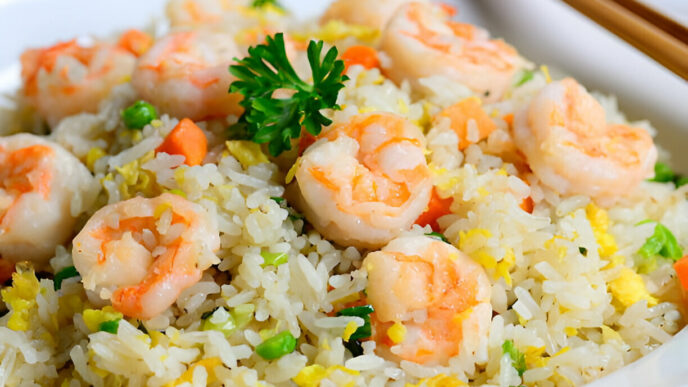 Chicken and Shrimp Fried Rice Recipe