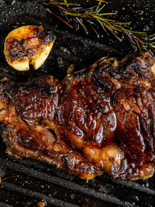 Cast Iron Ribeye Steaks Recipe
