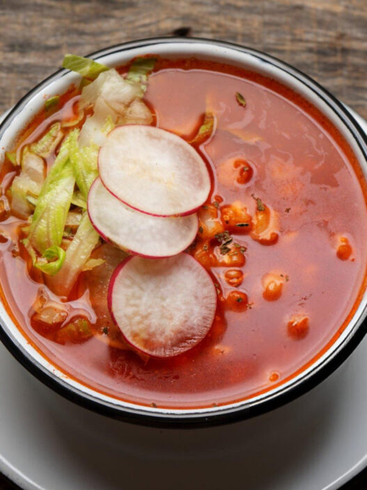 Red Chicken Pozole Recipe