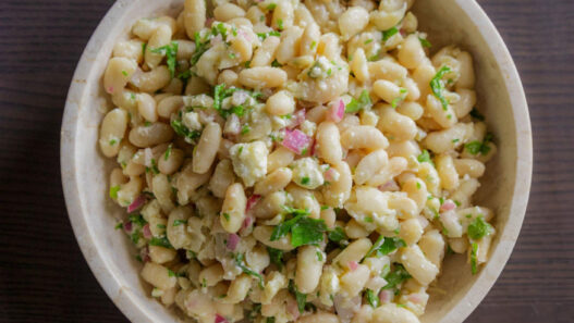 White Bean Salad with Feta Recipe