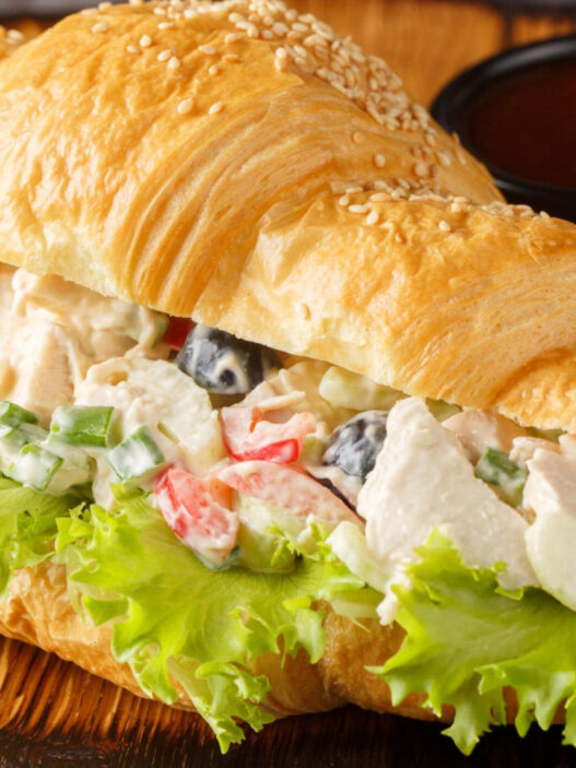 Chicken Salad Croissant Sandwich Recipe