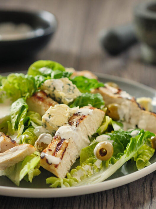 Chicken with Blue Cheese Salad Recipe