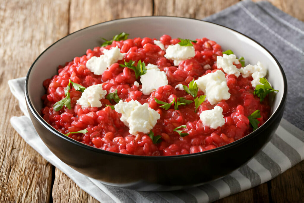 Beet Risotto Recipe