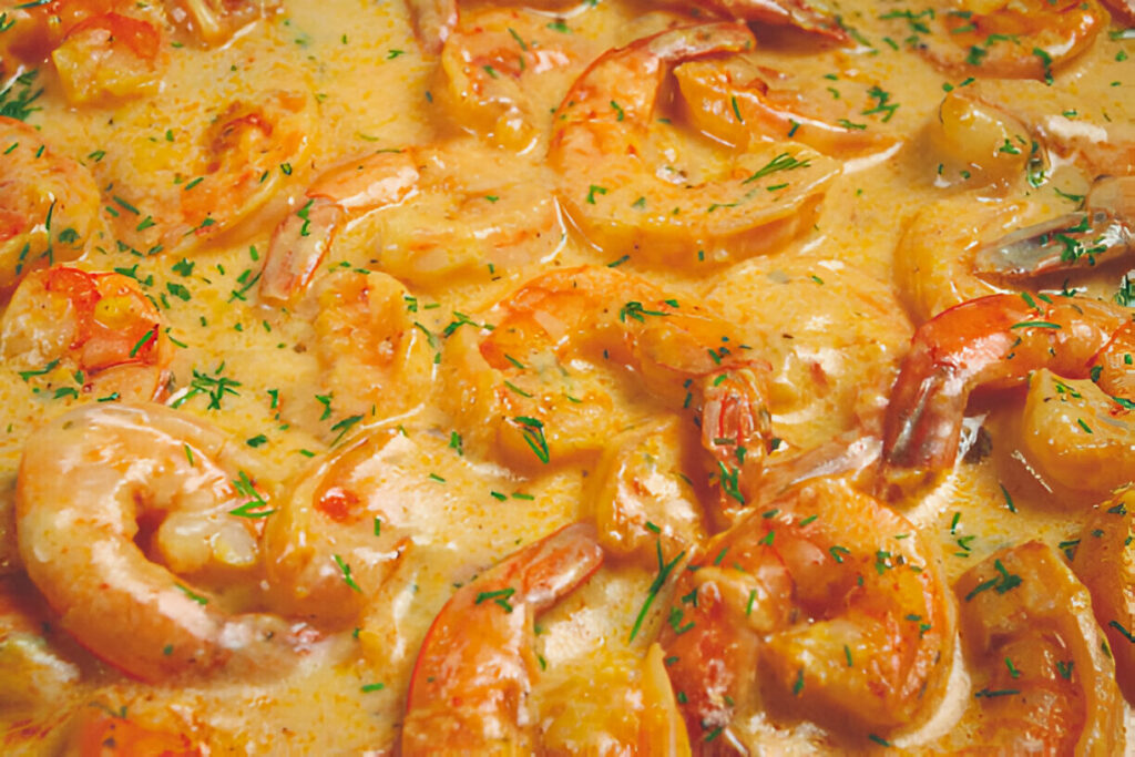 Creamy Garlic Shrimp Recipe