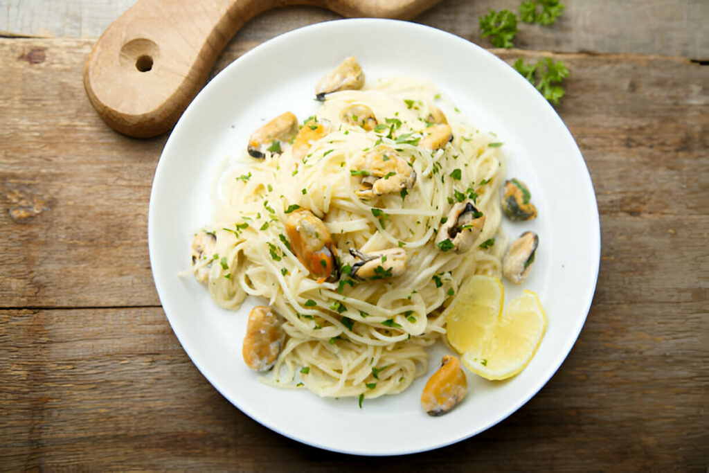 Creamy Mussel Pasta Recipe