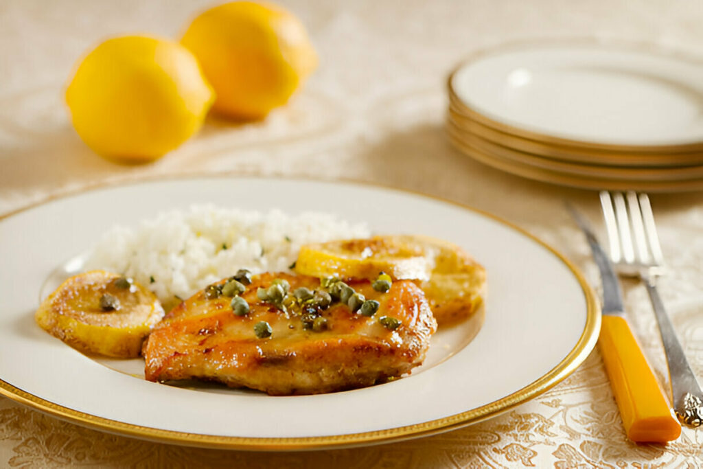 Lemon Caper Chicken Recipe