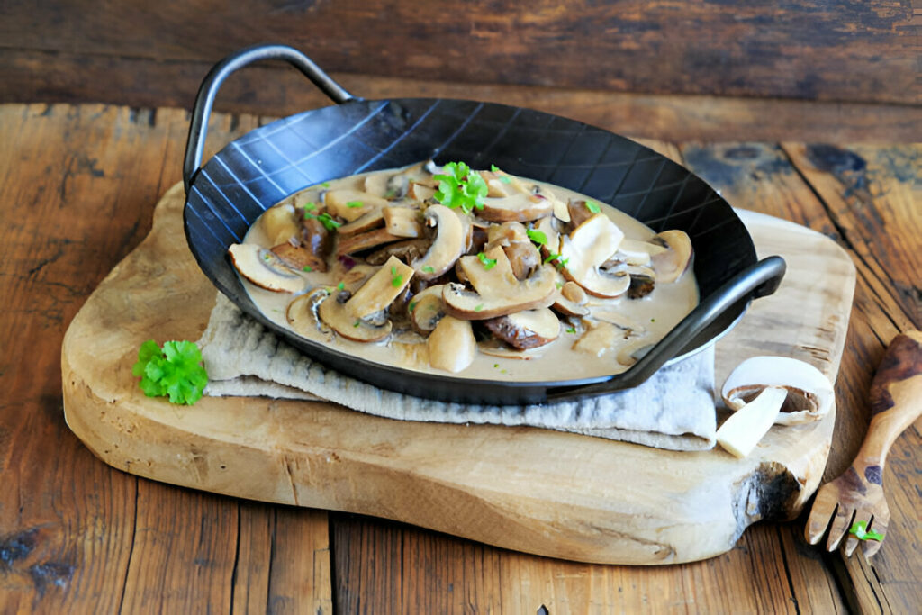 Mushrooms Sause Recipe