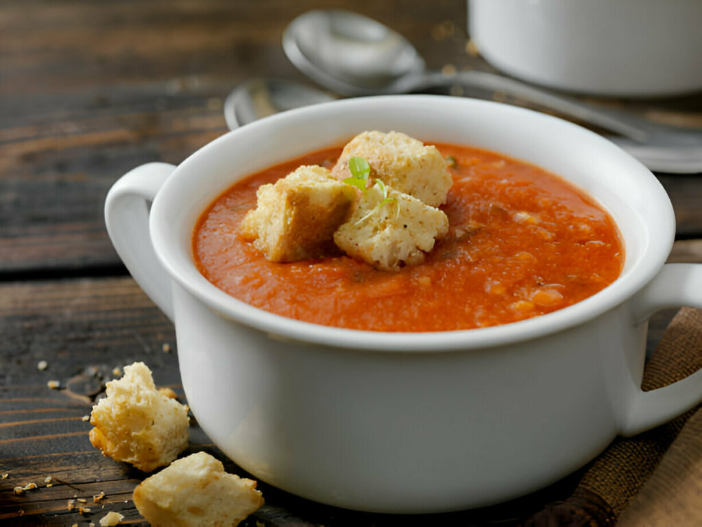 Roasted Tomato Basil Soup Recipe