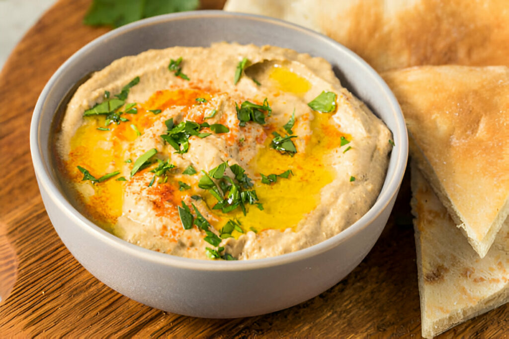 Thai Peanut Hummus Recipe
