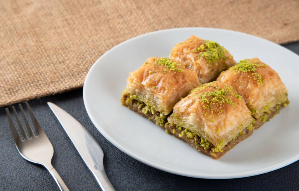 Turkish Pistachio Baklava Recipe