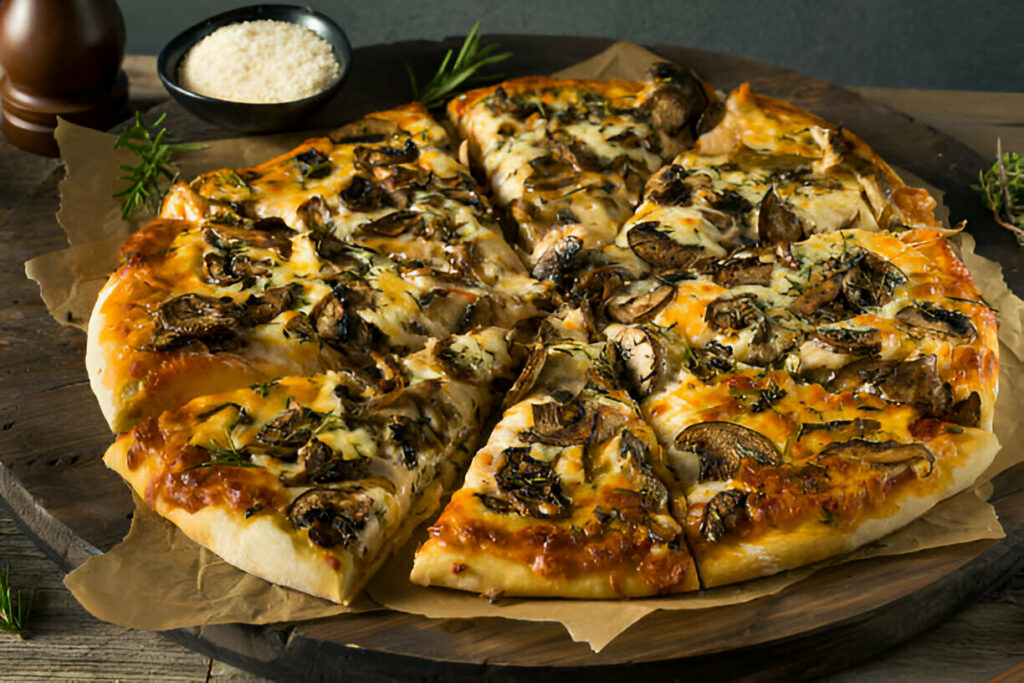 Ultimate Mushroom Pizza Recipe