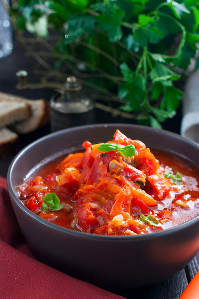 Chicken Stew with Onions and Tomatoes Recipe