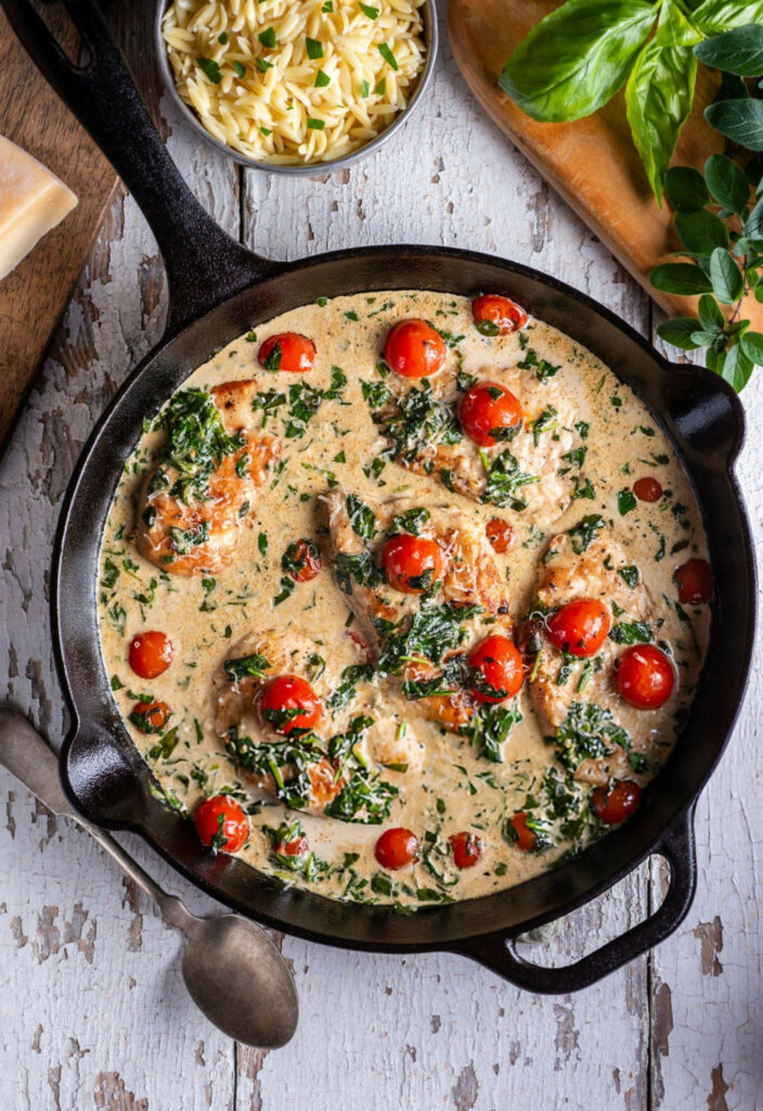 Creamy Tuscan Chicken Recipe