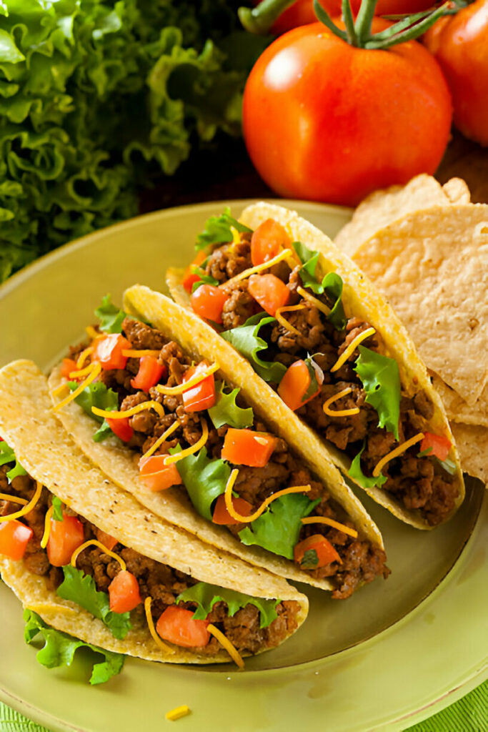 Crispy Ground Beef Tacos Recipe
