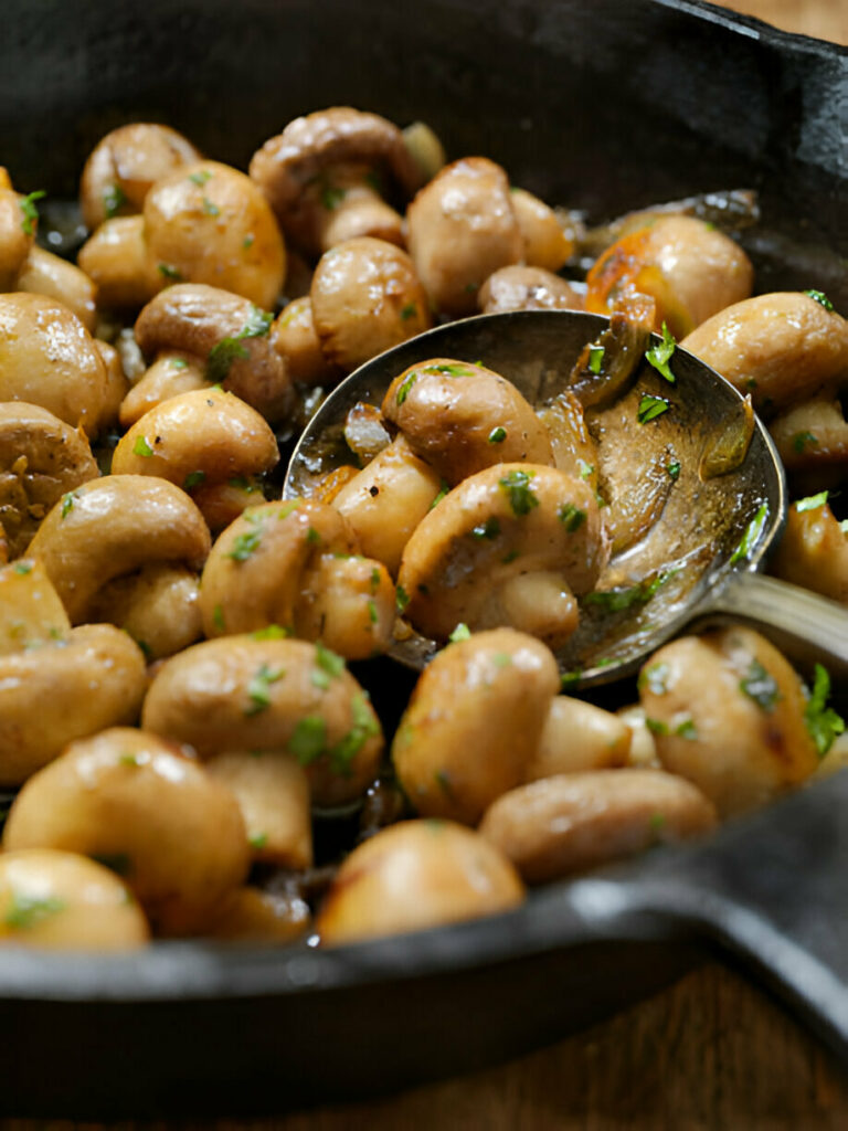 Garlic Butter Mushrooms Recipe