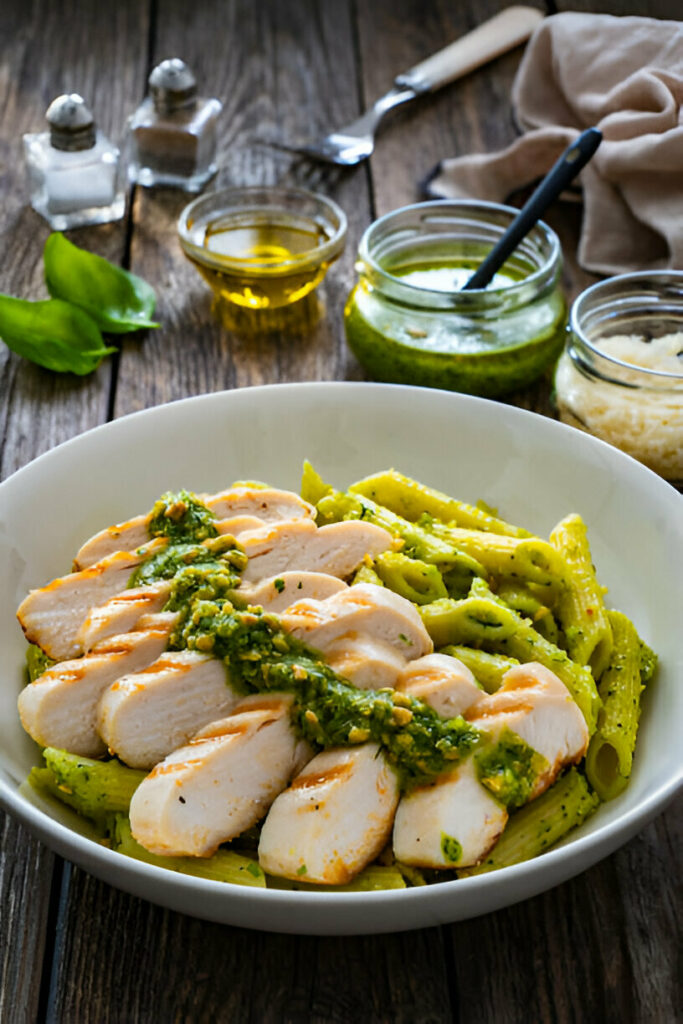 Pesto Pasta with Chicken Recipe