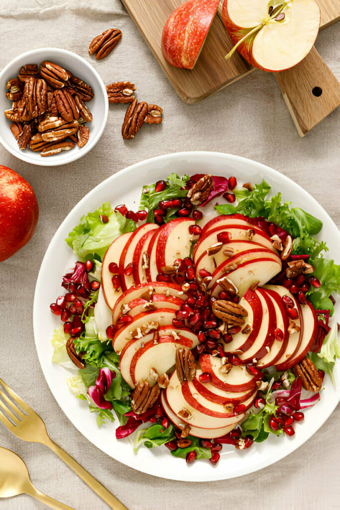 Pomegranate Spinach Salad Recipe