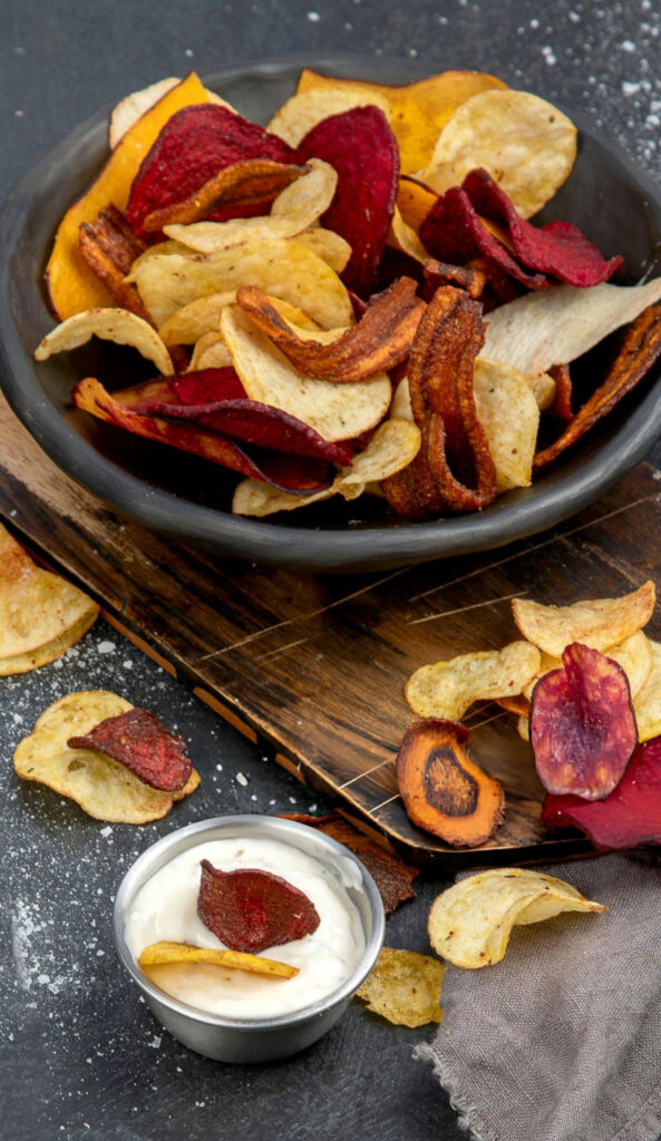 Roasted Veggie Chips Recipe