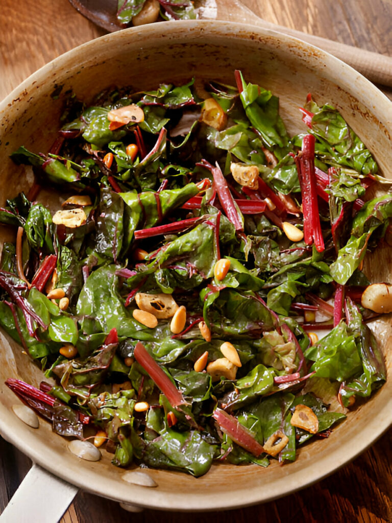 Sauteed Rainbow Chard Recipe
