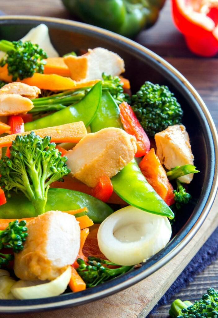 Stir-Fry Vegetable and Chicken Recipe