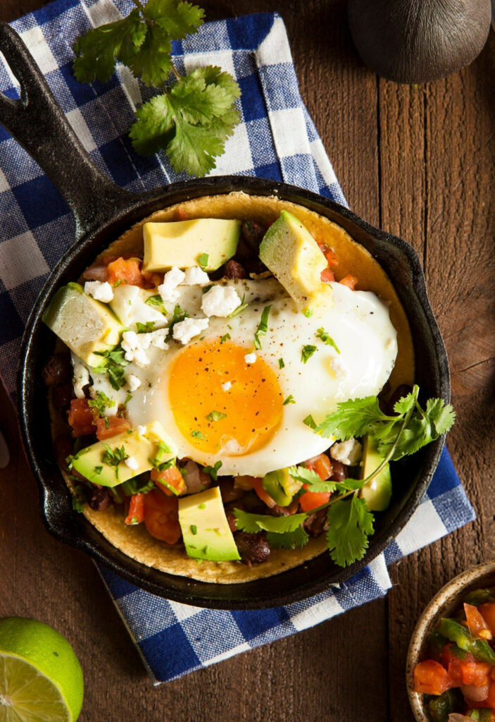 Chicken Huevos Rancheros Recipe