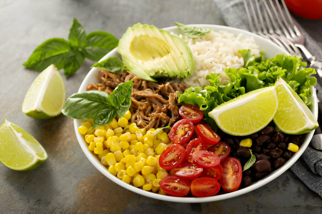 Black Bean Burrito Bowls Recipe