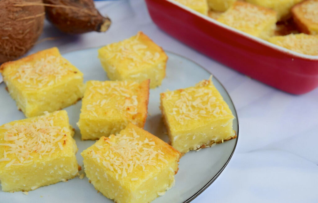 Cassava Coconut Cake Recipe