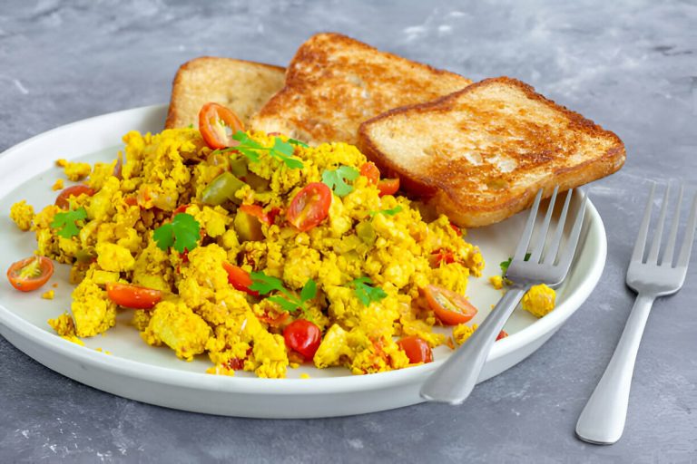 Tofu Scramble with Tomatoes Recipe