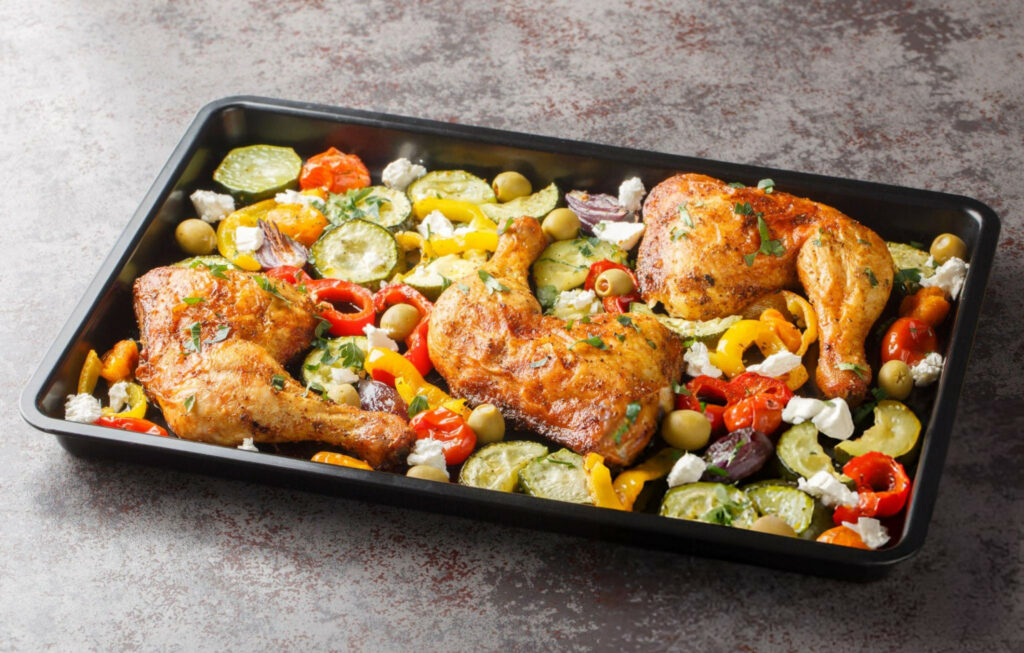 Greek Sheet Pan Chicken Recipe