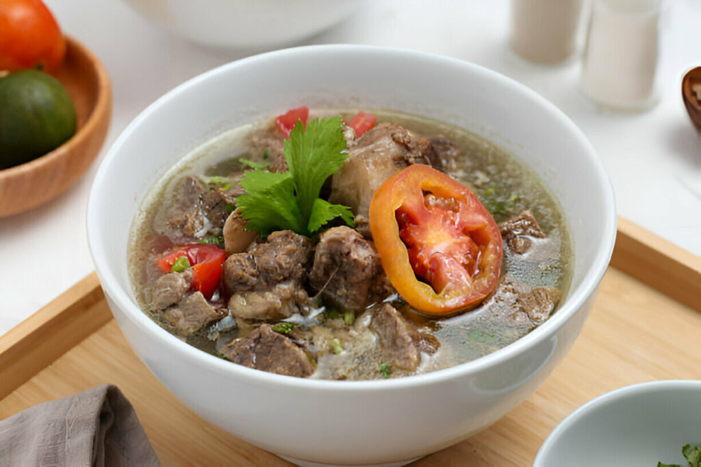 Herbed Beef Soup Recipe