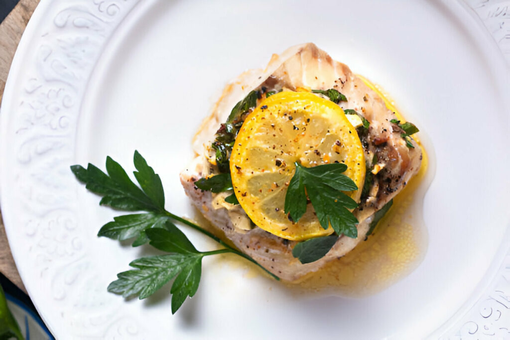 Lemon Butter Baked Cod Recipe