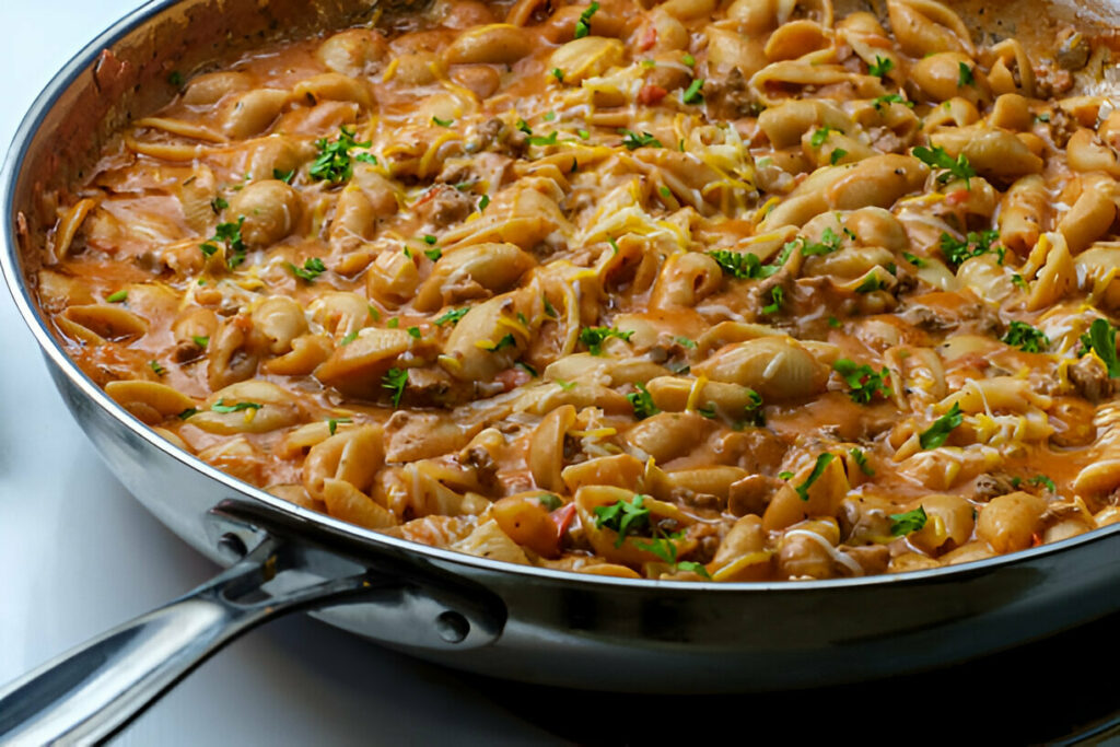 One Pot Taco Pasta Recipe