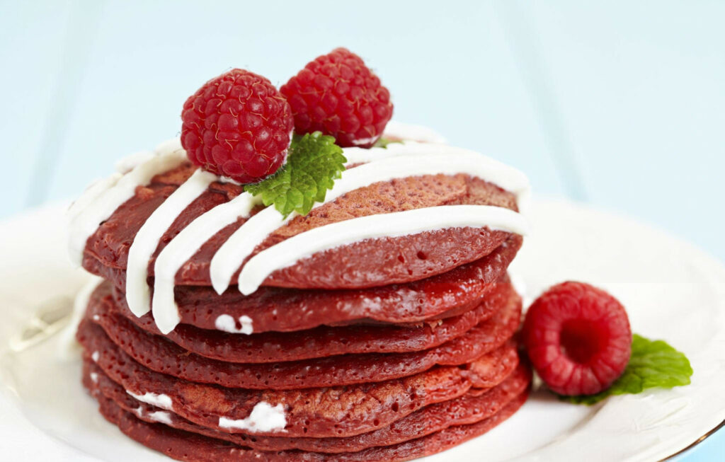 Red Velvet Pancakes Recipe