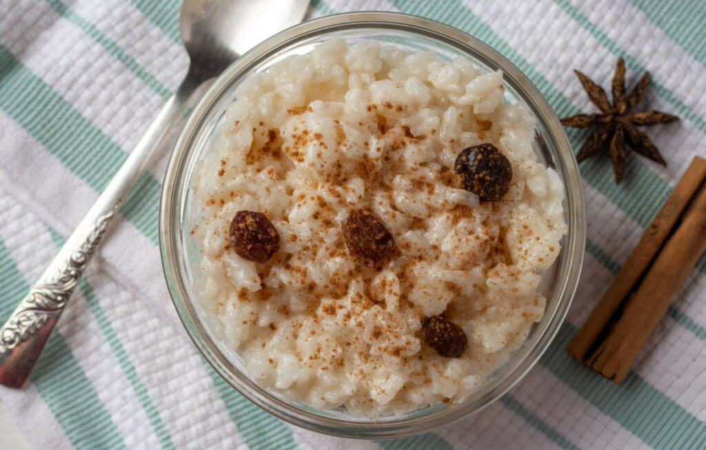 Rice Pudding with Cooked Rice Recipe