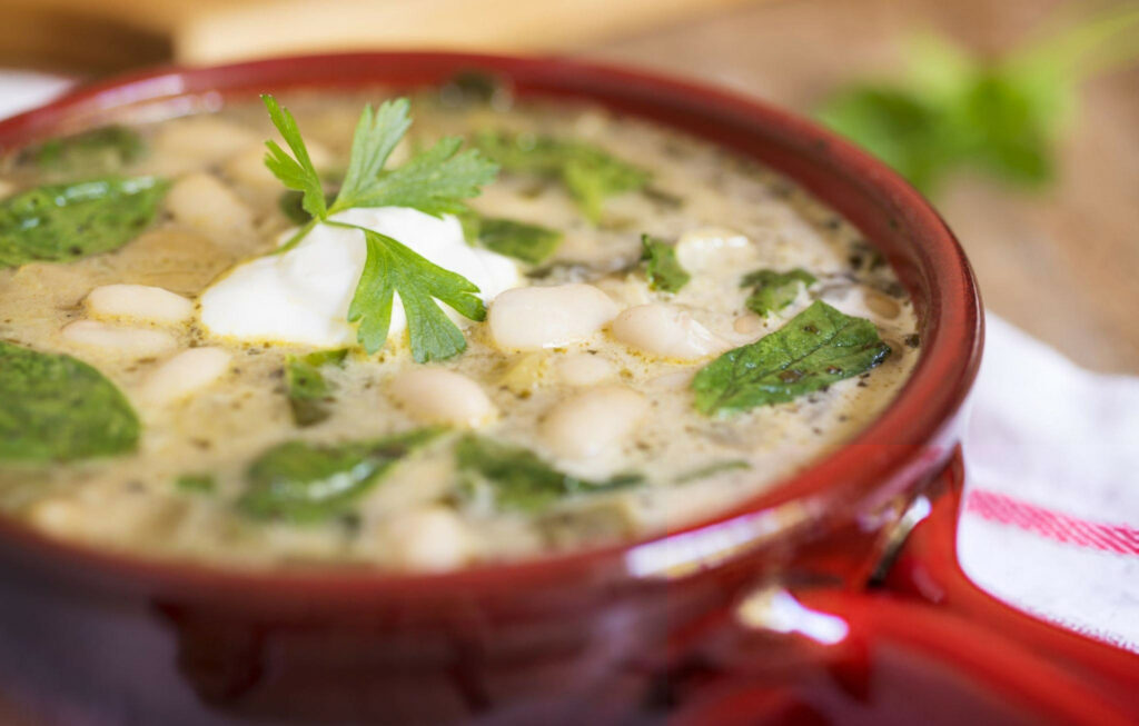 Spinach and White Bean Soup Recipe